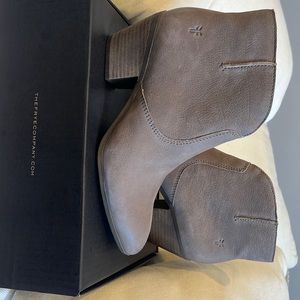 Frye Judith zipper bootie new with box .